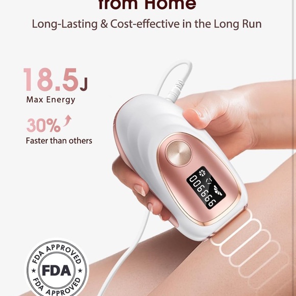 LYSMOSKI Laser Hair Removal,IPL Hair Removal with IceCooling System for Painless - Picture 7 of 7